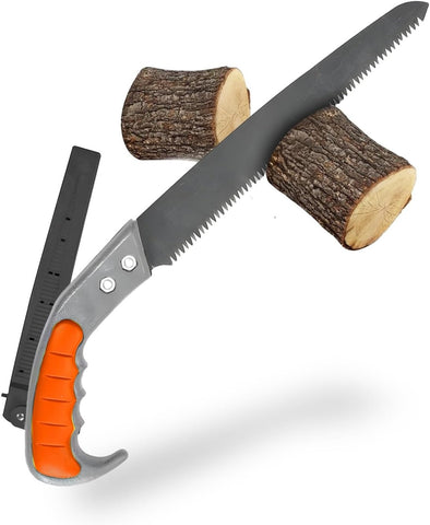 Acél metszőfűrész ergonomikus nyéllel és tokkal, 46 cm