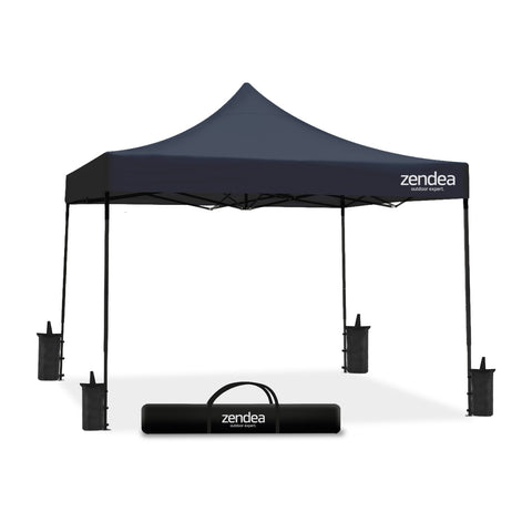 Gazebo Richiudibile 3x3 m Impermeabile con Borsa e Pesi Inclusi