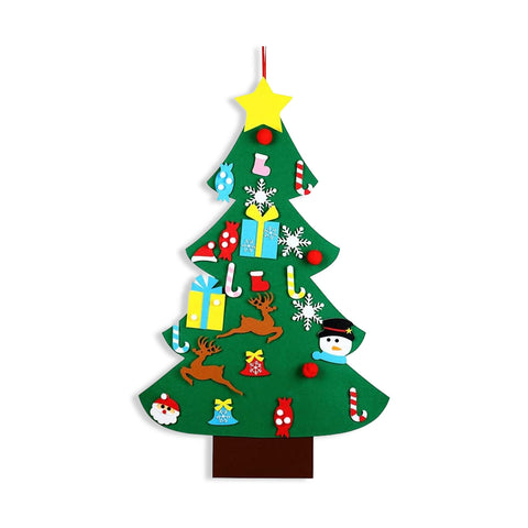 Albero di Natale in Feltro per Bambini – 26 Giochi Inclusi, Facile e Divertente