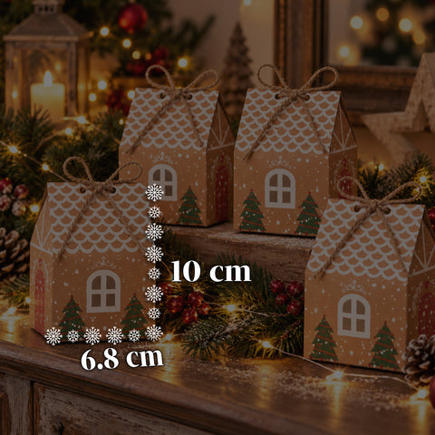 Adventi naptárak – Fiókos fa vagy matricás házikós változat