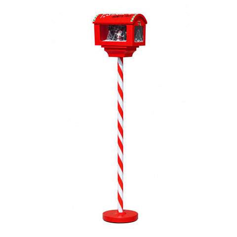Lampione di Natale con Neve Soffiata, Musica e Luci LED – 4 Varianti