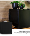 Mini frigo 48L con freezer 5L nero in metallo – foto 8
