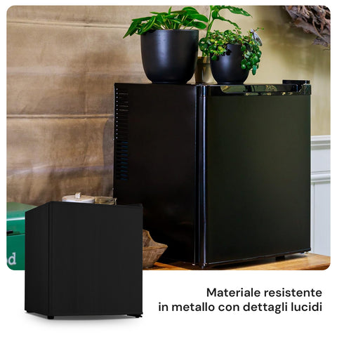 Mini frigo 48L con freezer 5L nero in metallo – foto 8