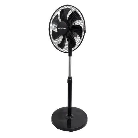Álló ventilátor 40 W-os teljesítménnyel, 7 lapáttal, 3 sebességfokozattal és 80-100cm között állítható magassággal