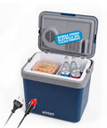 Borsa Frigo Elettrica 24L Caldo/Freddo – Rinfresca fino a -18°C sotto Ambiente e Riscalda fino a 65°C (40/50W)