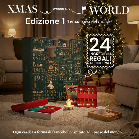 Calendario dell’Avvento Mamma Avilia – Paesi del Mondo con Gioco dell’Oca