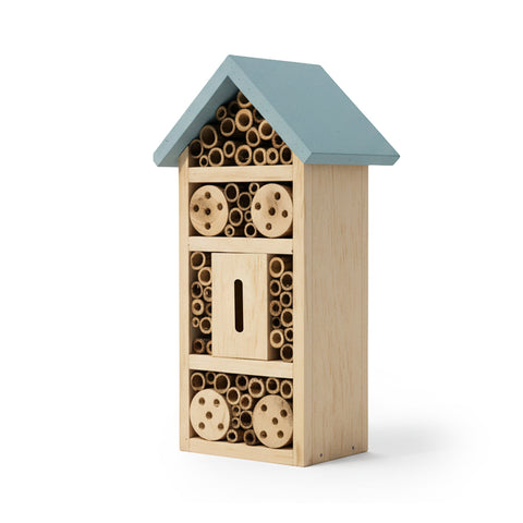 Casa per Insetti da Giardino in Legno di Bambù – 6 Scomparti