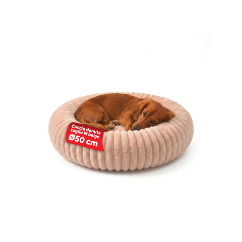 Puha és kényelmes donut fekhely kutyáknak és macskáknak, több méretben és színben
