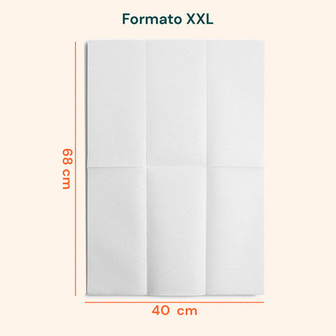 Asciugamani Monouso 68x40 cm – TNT XXL 16 / 576 Pz per Igiene Quotidiana