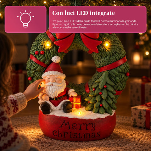 Dekoratív karácsonyfa-talapzat, 10 mintával, vasból és magnéziumból, univerzális rögzítéssel, legfeljebb 210 cm-es fákhoz, 2 LED-es modellel