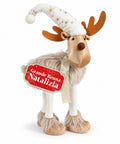 Renna Natalizia Grande 63 cm in Peluche Morbido