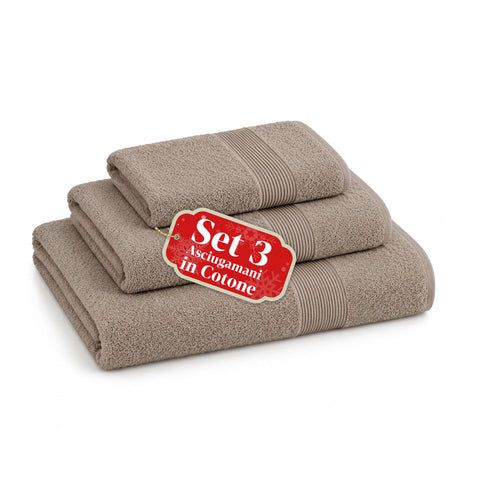 3 darabos, 100% pamut törölközőszett – fürdőszobai szett 90x140-es fürdőlepedővel, 60x100-as törölközővel és 40x60 cm-es vendégtörölközővel, puha és nedvszívó, 6 szín