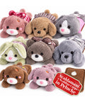 Scaldamani Peluche Elettrico Ricaricabile con 2 Tasche