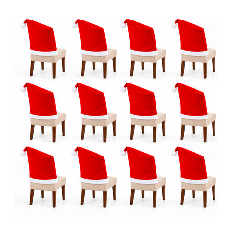 Coprisedia Natalizio Cappello di Babbo Natale 50x60 cm