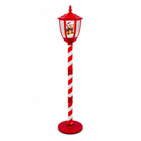 Karácsonyi lámpás fúvott hóval, zenével és LED-fényekkel – 4 változat