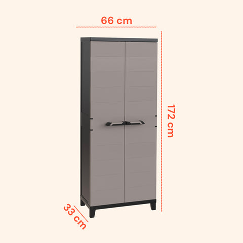 Mobile Portascope Salvaspazio in Plastica Riciclata 15 kg Portata