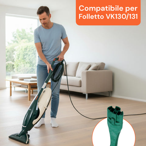 Cavo Alimentazione VK130/131 – Ricambio Compatibile 7-10m Verde con Spina
