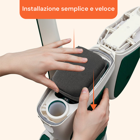 Filtro Odori Carboni Attivi VK130 VK131 – Ricambio Compatibile Folletto