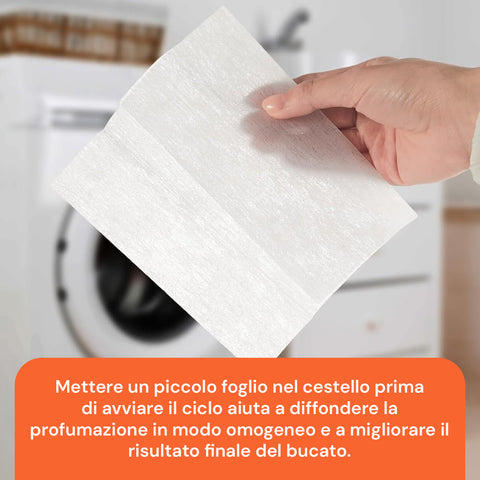 Panni Asciugatrice Profumati e Ammorbidenti – Anti Pelucchi, 18/180 Pezzi