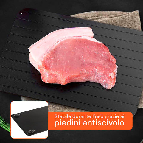 Vassoio per Scongelare Senza Corrente Carne Pesce Verdure Senza Forno