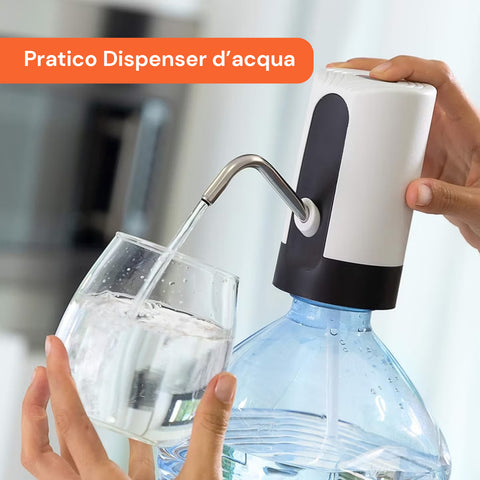 Pompa Erogatore per Boccioni – Dispenser Acqua Elettrico USB Compatibile 5/8/20L
