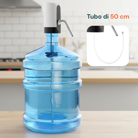 Pompa Erogatore per Boccioni – Dispenser Acqua Elettrico USB Compatibile 5/8/20L