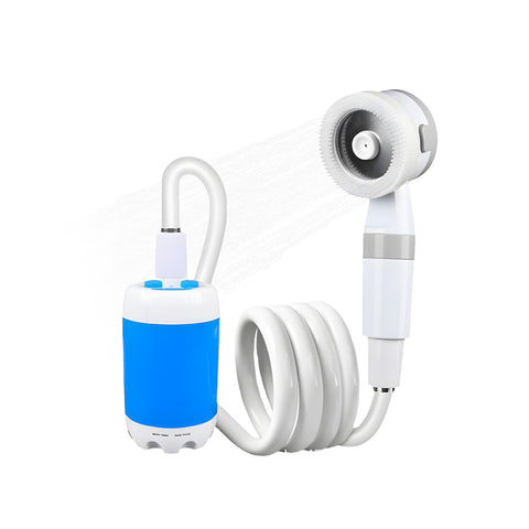 Doccia Portatile 5200 mAh per Campeggio – 120 Min Di Autonomia e Ricarica USB