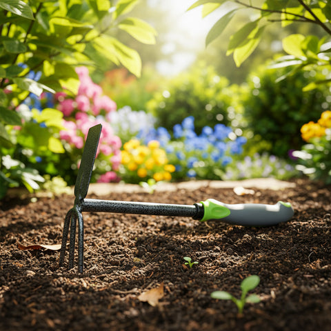 Zappetta/Rastrello Da Giardino In Acciaio 31cm