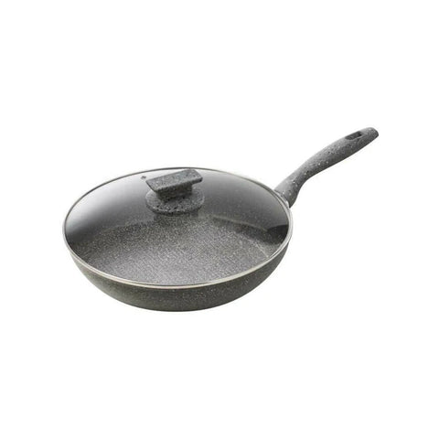 Indukciós serpenyő üvegfedővel 24cm
