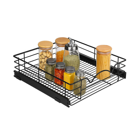 Cestello Estraibile Cucina per Dispensa e Sottolavello in Metallo