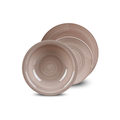18 darabos, Tortora Twist mintás porcelán étkészlet