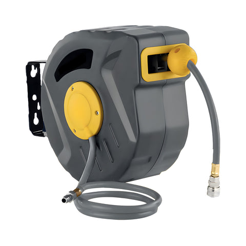 daimann tubo aria compressa 10m avvolgitore automatico con staffa da parete ean 8056590070246