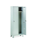 Armadietto Spogliatoio 2 Posti Con Chiavi 180x33x68,5cm