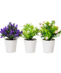 garden friend set 3 piante finte da interno con vasi moderni per casa o ufficio ean 8023755068431