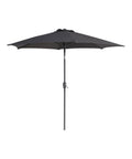 Ombrellone Rotondo Da Giardino 270cm Nero