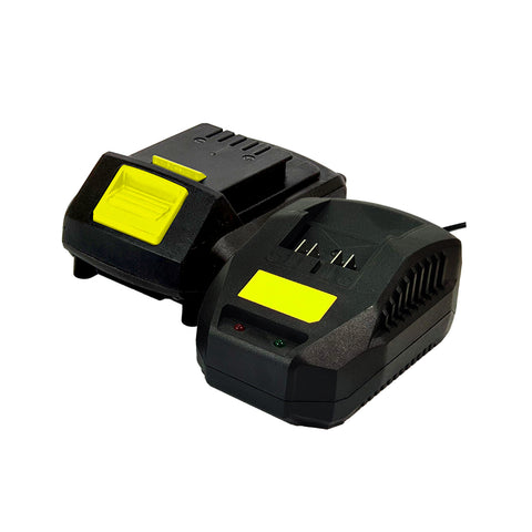 2,0 Ah-s akkumulátor és 4 LED-es töltő készlete, 450 W