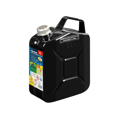 Fém üzemanyagkanna mágneses kupakkal, 5l