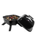 Barbecue Elettrico Portatile 2 In 1 Con Griglia Rimovibile 2000w
