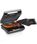 Macchina Per Waffle E Sandwich In Acciaio Inox 800w