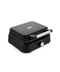 Piastra Per Waffle Antiaderente Con Piedini Antiscivolo 1500w Nero