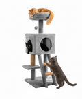 Tiragraffi per Gatti 92 cm con Cuccia, Scala e Giochi