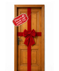 saint joy fiocco natalizio xxl effetto velluto con nastro decorativo 430x200 cm ean 8050043128119