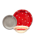 Set 18 Piatti Di Porcellana Louse Hilde