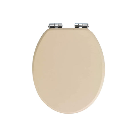 Bézs, bőrhatású Cuero MDF WC-ülőke