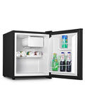 Mini frigo 48L con freezer 5L nero in metallo