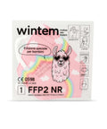 Set 50 Mascherine Ffp2 Per Bambini Protettive 5 Strati Traspiranti Filtranti