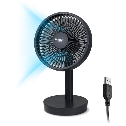 4 sebességes, újratölthető asztali ventilátor