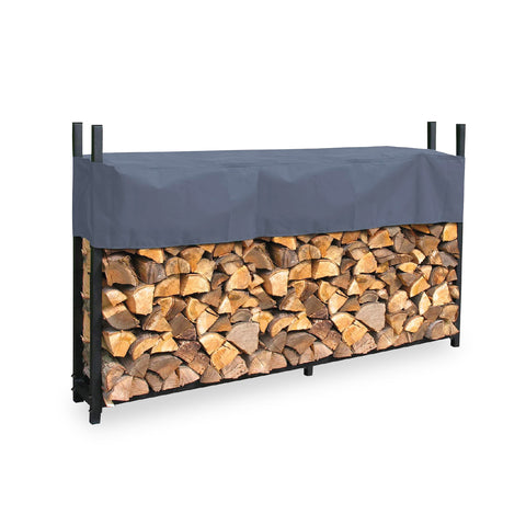 zendea legnaia da esterno in acciaio con telo di copertura 200x25x115 cm ean 8050030811017