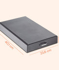 avilia home organizer capsule caffe 1 cassetto nero elegante capienza 50 capsule ean 8052879011023