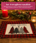 saint joy tovagliette natalizie set 4 pezzi 30x45 cm 2 fantasie ean 8050043128089